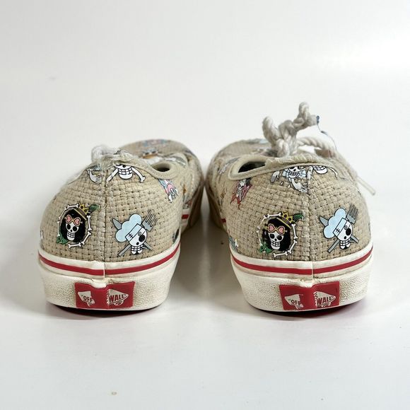 Vans One Piece Authentic Nami Straw Hat Crew Shoe Sneaker Men 6.5 / Womens 8 - Picture 4 of 16